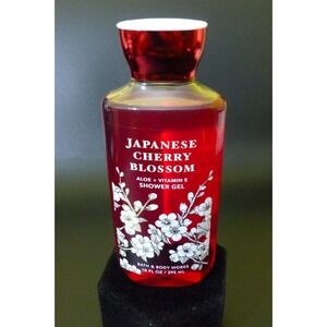 Bath & Body Works ~ Japanese Cherry Blossom ~ Shower Gel 10oz Aloe + Vitamin E